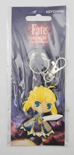 Fate UBW Saber Unlimited Blade Works SD PVC Keychain Great Eastern Entertainment