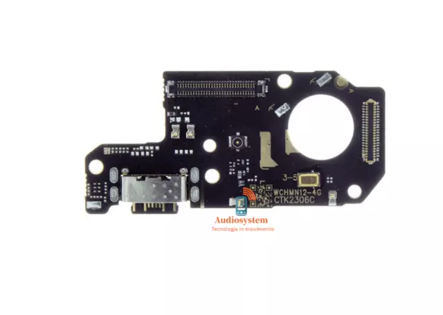 FLEX CONNETTORE RICARICA per XIAOMI REDMI NOTE 12 4G 23021RAAEG CARICA MICROFONO