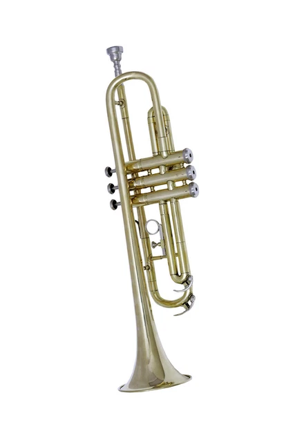 Trumpet  HIGH QUALITY SOUND! BRASS Bb FLAT TRUMPET WITH FREE HARD CASE+M/P