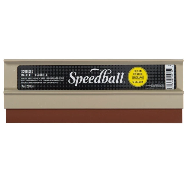 NUEVO Speedball 9 pulgadas de largo escobilla para serigrafía de tela