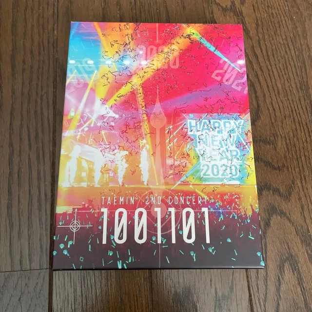 TAEMIN T1001101 DVD Blu-ray FC限定版 SHINee TAEMIN 2ND CONCERT T1001101 in JAPAN Blu-ray Booklet