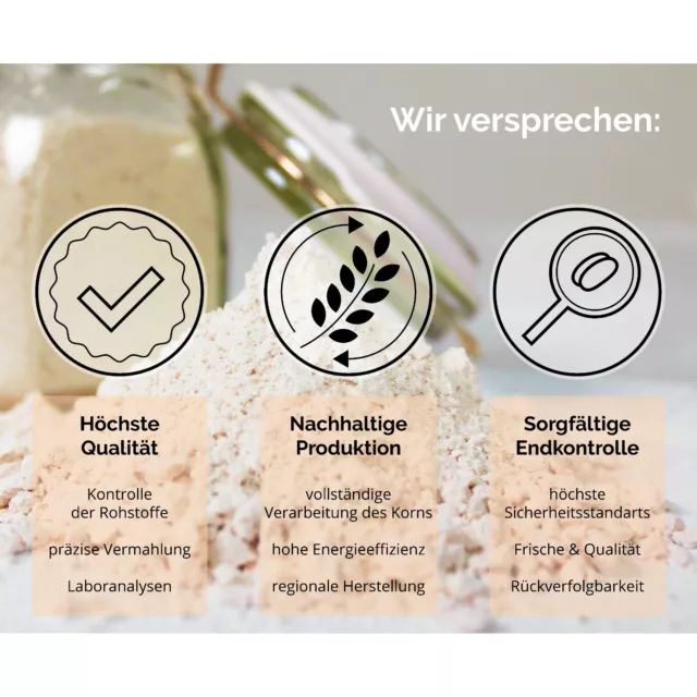 BIELMEIER KÜCHENMEISTER Brotbackmischung Vollkornbrot 15 Stück á 500g 3