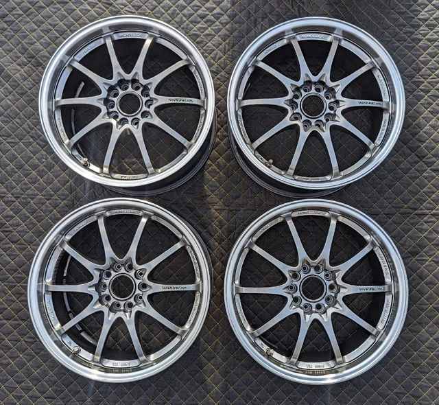 JDM HONDA CIVIC typeR FD2 Rays Volk Racing CE28N FS/DC Forged 18 inch ...