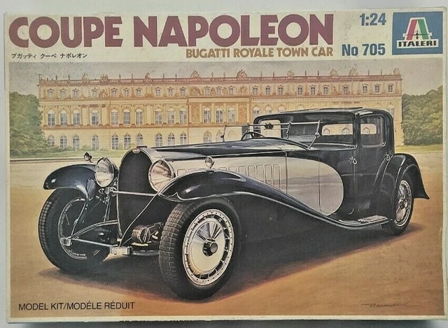 VINTAGE ITALERI 705 1:24 Bugatti Royal Coupe Napoleon (CU40-35R13/13) EUR 49,99 - DE