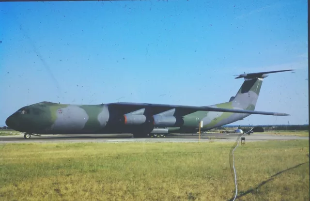 Aviation diapositive - colour slide - Lockheed C-141 Starlifter - US Air Force