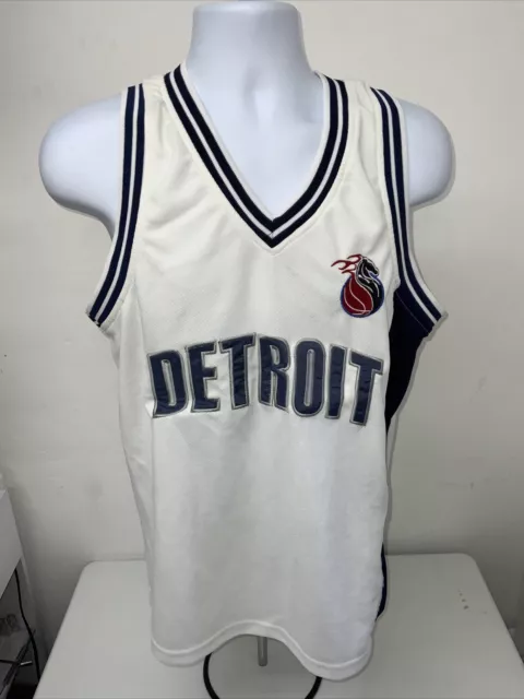 Nike Swingman Detroit Pistons Reggie Jackson Jersey Brand New Size Large