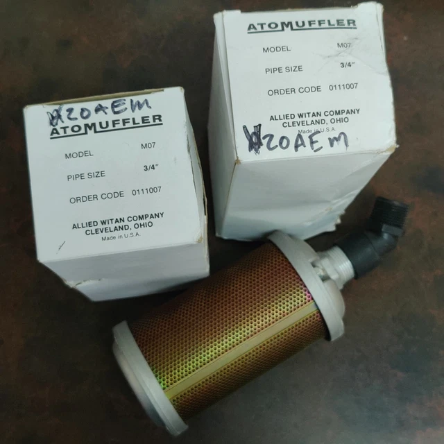 Versamatic Muffler, Metal, PV# V20AEM