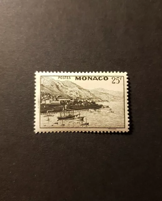 Briefmarke Frankreich Monaco Ansicht De La Fürstentum N°313 Neu Mlh
