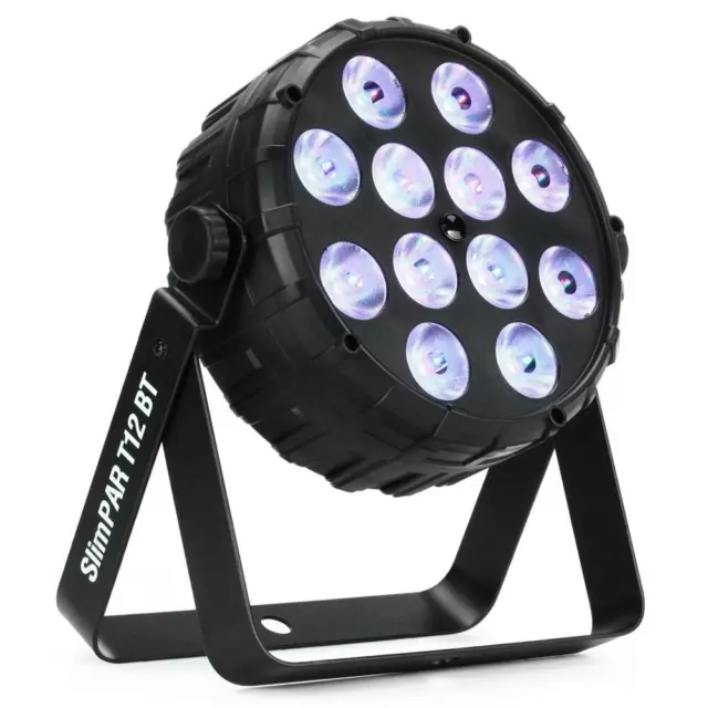 Chauvet DJ Slimpar T12 BT LED Parcan Stage Wash DJ Light w/ BT App Control 2