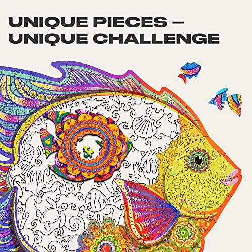 UNIDRAGON Wooden Puzzle Jigsaw, Best Gift for Adults and Children, Unique  [NEW] 3