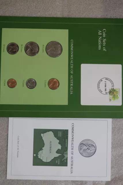 🧭 🇦🇺 Australia Large Mint Set With Coa B65