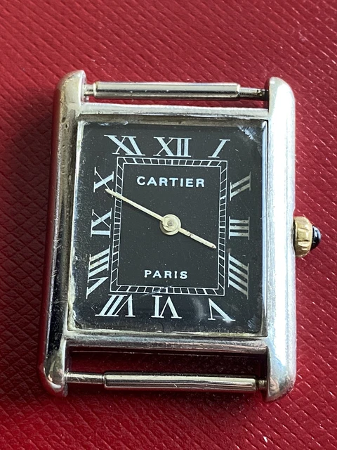 Orologio cartier uomo vintage sale