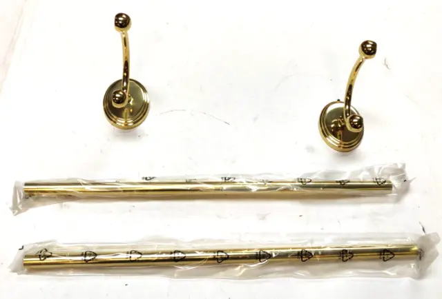 The Broadway Collection 5CL02.18-605 Towel Bar Double 18" Polished Brass NEW