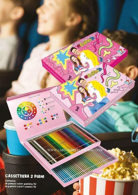 Cassettiera 48 Pastelli Me Contro Te - Giochi Creativi Per Bambini - Foto 9