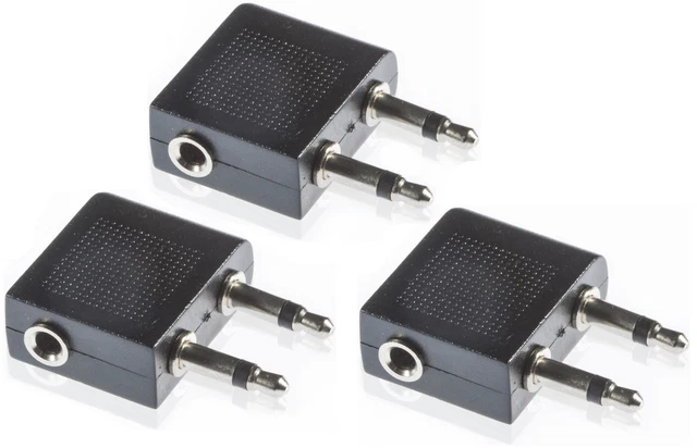 Poppstar - 2X Adaptateur Audio Jack Stéréo 6.3 Mm à 3.5 Mm Jack Fiche