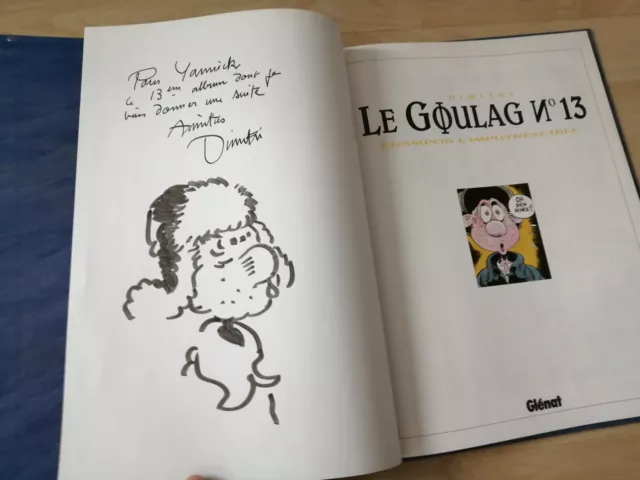 Dedicace De Dimitri Sur Bd E.o Le Goulag N° 13 Krampn L'imputrescible