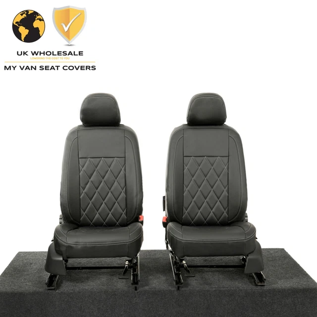 UK Custom Covers SC127B-SC128B Fodere Sedili Auto Impermeabili Su Misura Per Volkswagen Amarok (2011-2016) - Colore Nero