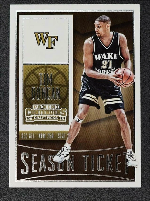 2015-16 Panini Contenders Draft Picks #89 Tim Duncan - NM-MT