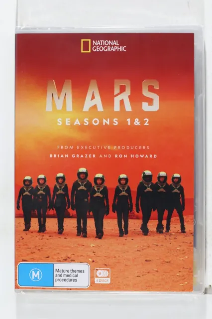 Mars: Season 1 & 2 DVD | Documentary | Region 4 - Brand new sealed 4 disc set!