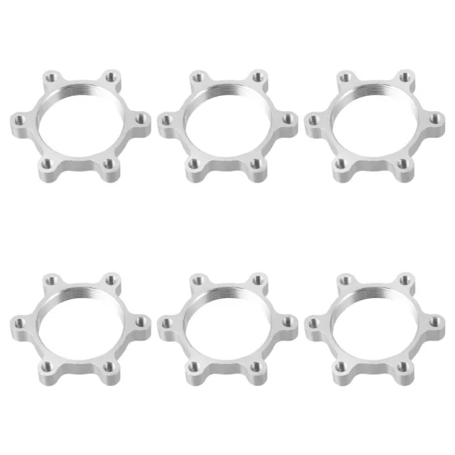 6 Pcs Aluminum Disc Brake Front and Rear Rotors Bike Brakes