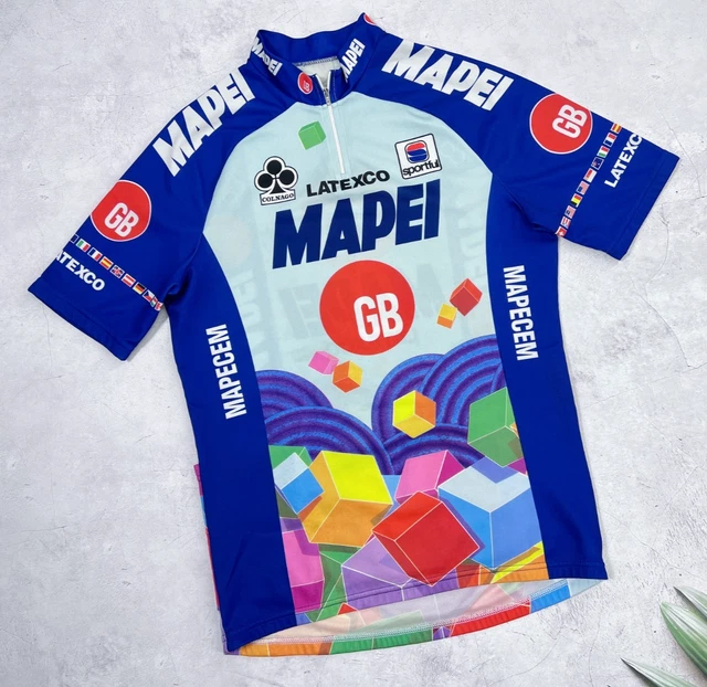 Maillot vélo vintage Colnago Mapei Sportful Latexco – The Sport Nuggets