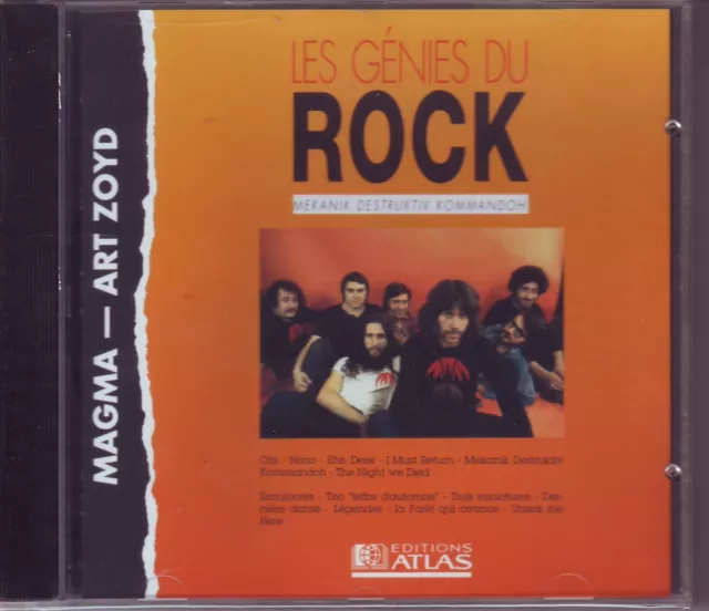 MAGMA et ART ZOYD  (CD) (les genies du rock editions atlas)