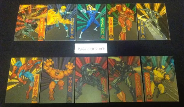 1994 Marvel Universe Suspended Animation Insert Comic Card Singles You Choose