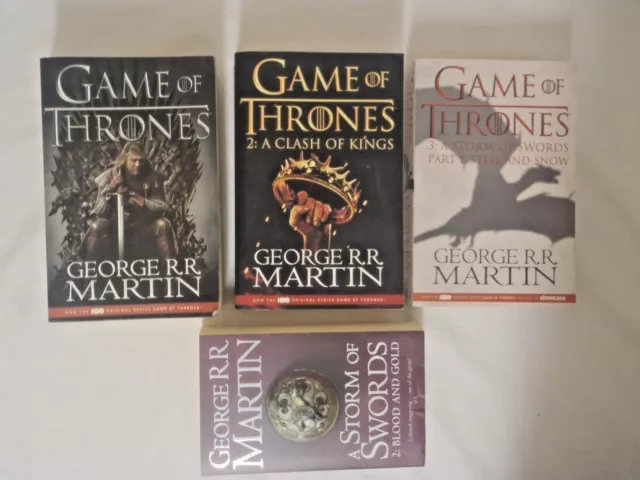 Game of Thrones - George R. R. Martin - Books x 4  Lot - Bundle