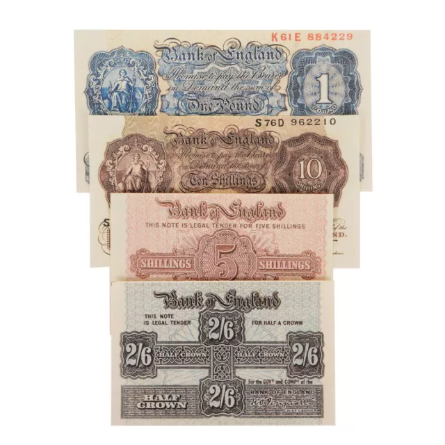 WW2 British Bank Notes - Imitation Reproduction Pocket Litter Display Props GBP