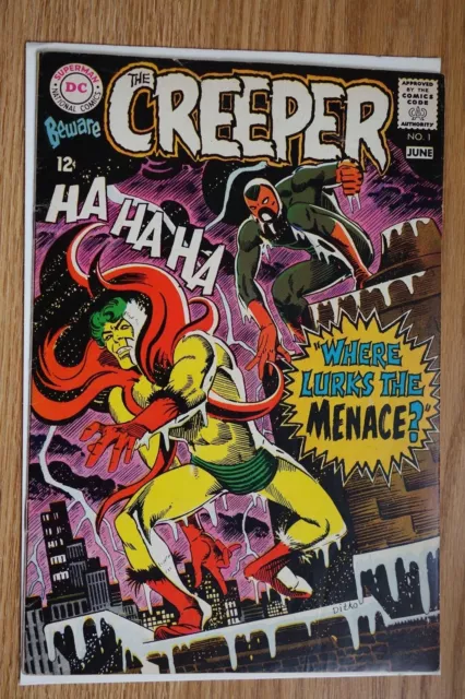 DC Beware the Creeper #1 (Jun, 1968) 2nd appearance of The Creeper VF-
