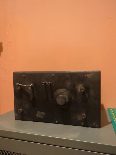 Poste De Radio TSF Gody Des Années 1930 - Caisse En Acajou, Occasion