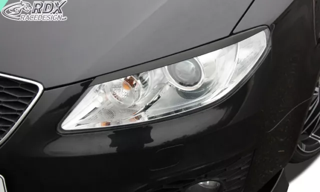 RDX Scheinwerferblenden für SEAT Exeo incl ST Böser Blick Blenden Spoiler Tuning