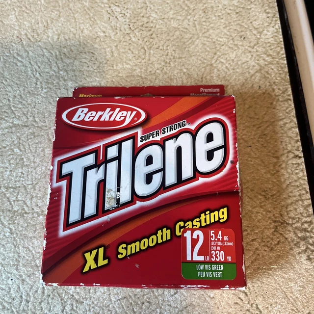 Berkley Trilene XL 12 lb 330 yd 1 Low Vis GreenSmooth