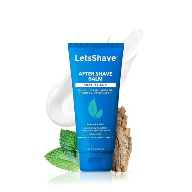 Letsshave After Shave Bálsamo para Hombres y Mujeres - 100 ML