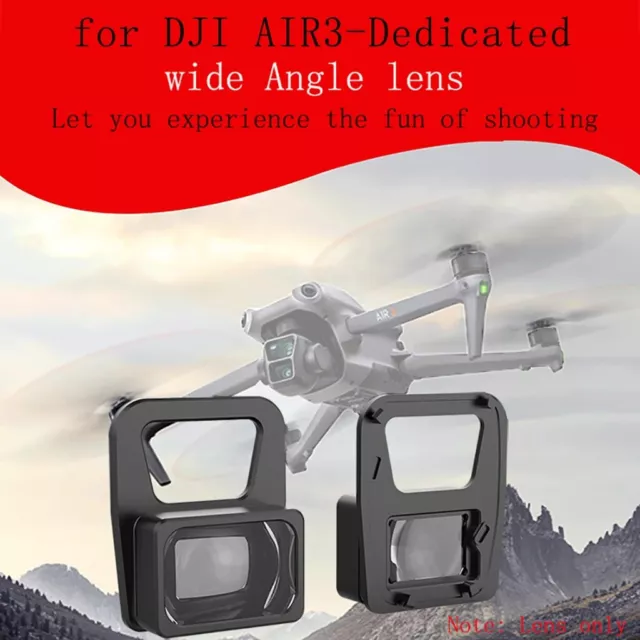Camera Filter For DJI Air 3 Lens 0.75x Wide-angle Lens Filter For DJI Air3 Drone