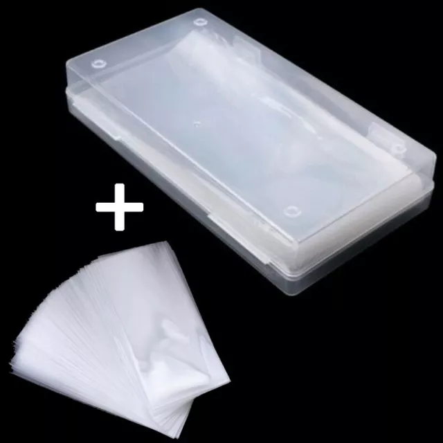 Protect and Display Your Banknote Collection 100Pcs Clear Sleeves with Box