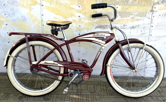 antique 1953 Schwinn 20" WHEEL Streamliner bicycle