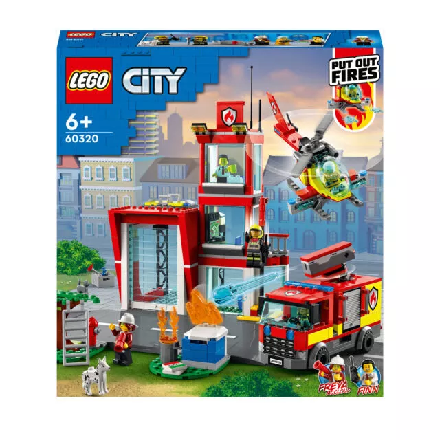 LEGO City 60320 Feuerwache Feuerwehrstation Feuerwehr - Neu & OVP