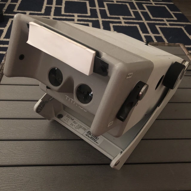 Titmus 2s Vision Testing Screener w/ Installed Slides. Working & Tested.