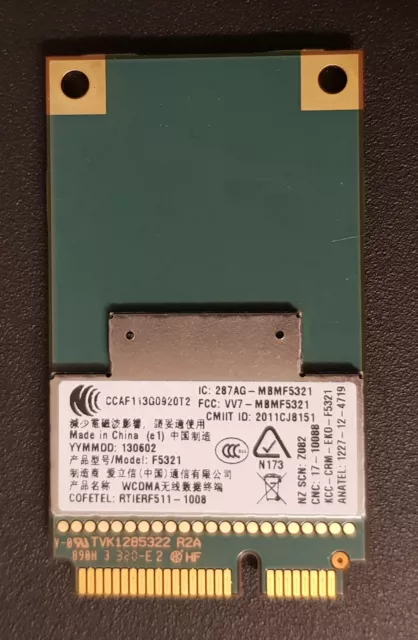 Carte WiFi Bluetooth Ca 1000 Mbps 7265 WiFi Sans Fil RéSeau PCIE Carte  Adaptateur 5 GHz - 2,4 GHz Bi-Bande PCI Carte RéSeau Express