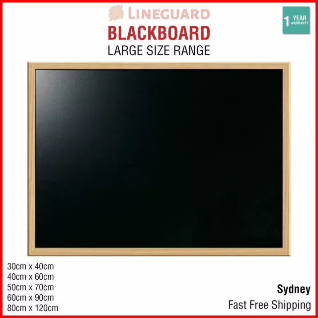 Blackboard Chalkboard Chalk Board Hanging Sign Large Message School Wooden Cafe