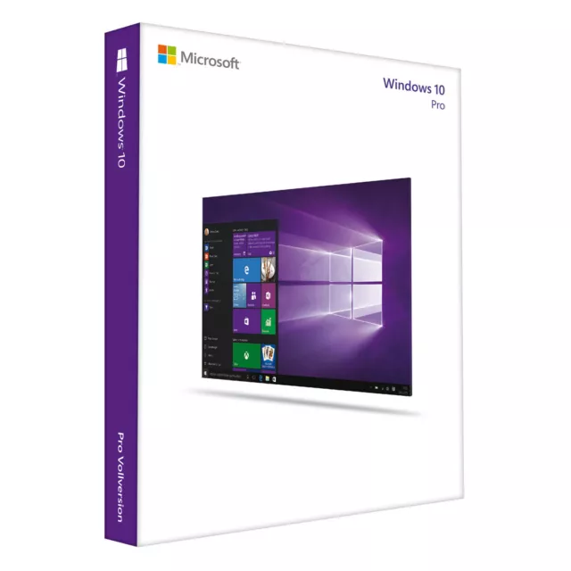 Microsoft Windows 10 Pro 32/64-Bit Einzellizenz (FQC-09131)