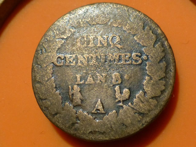 5 CENTIMES - DUPRE - L'AN 8/5 ou AUTRE - VARIANTE A AFFINER !