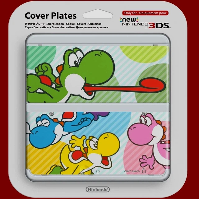 COVER PLATES SPRING Yoshi for New Nintendo 3DS only!