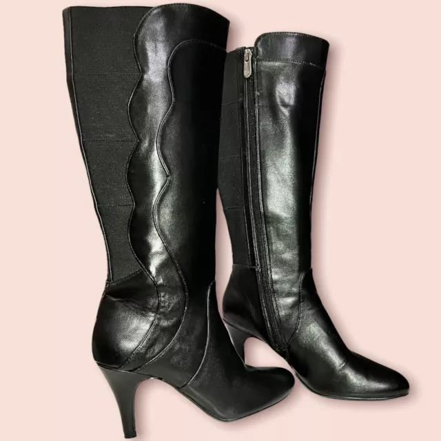 Adrienne Vittadini Black Boots