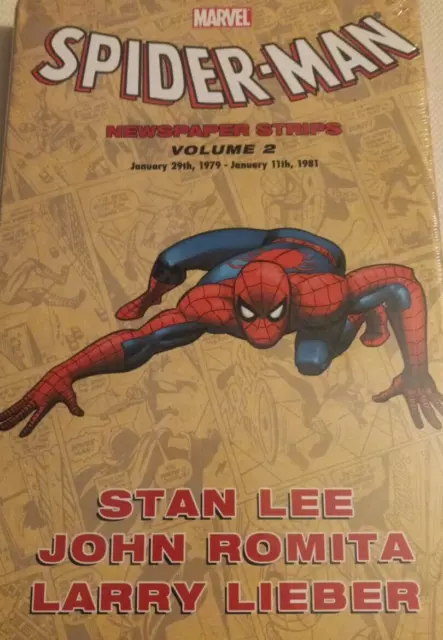 Spider-Man Newspaper Strips #2 sealed HC hardcover new OoP stan lee romita