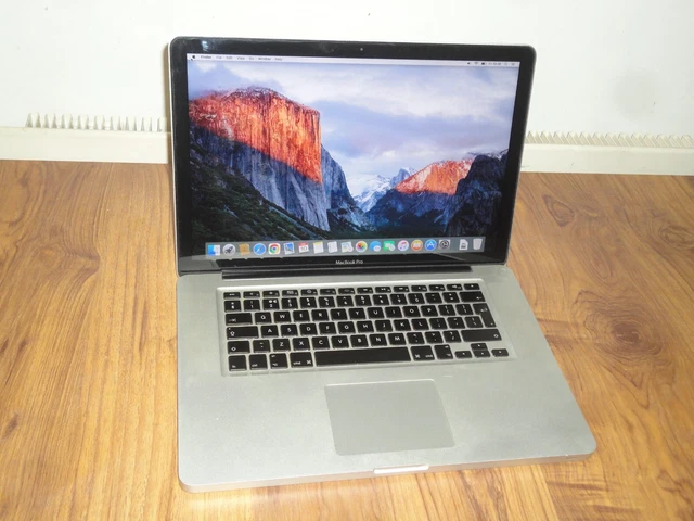Apple MacBook Pro A1286 "Core i7  2.6 GHz  240GB SSD 8GB -15" -Mid 2010 Working