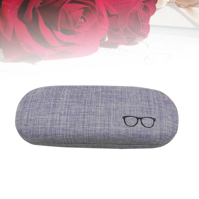 Men Women Linen Glasses Case Eyeglasses Hard Spectacle Cases