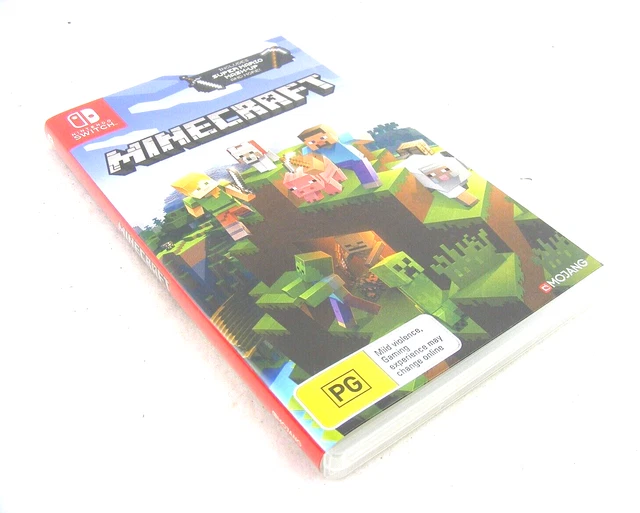 NINTENDO SWITCH MINECRAFT Game Includes Super Mario Mash Up And More