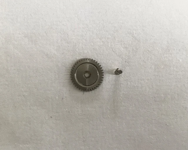 TISSOT CALIBRE 27B Rachet Wheel & Screw. Tissot part ref 27004 £10.00